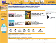 Tablet Screenshot of bvd-ticket.de